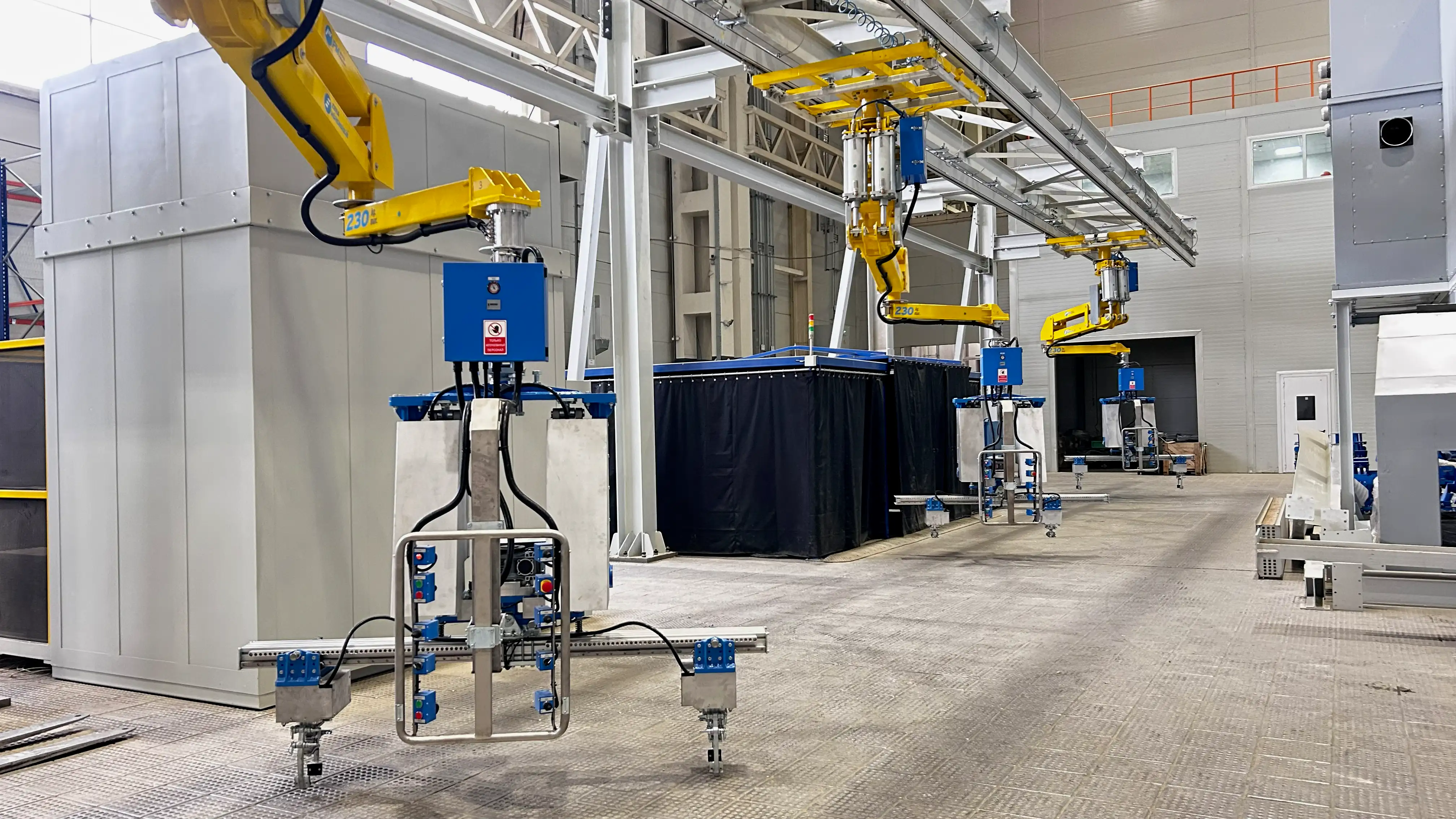 Rollenhandling Manipulator für Verpackungsrollen