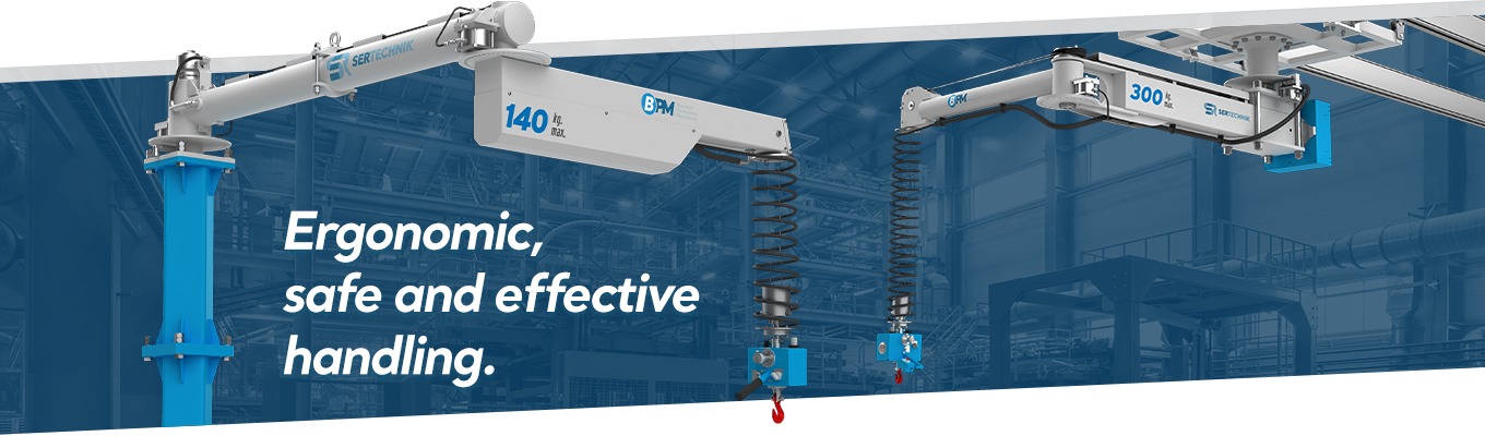German engineered BPM pneumatic manipulator systems